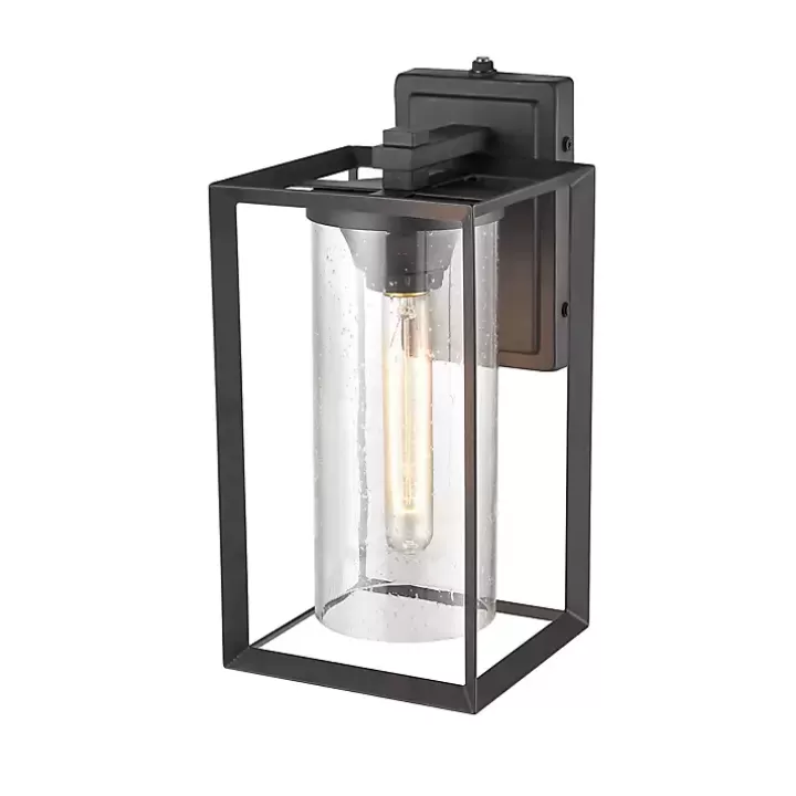 Discount Open Seeded Glass Outdoor Sconce Outdoor Lighting