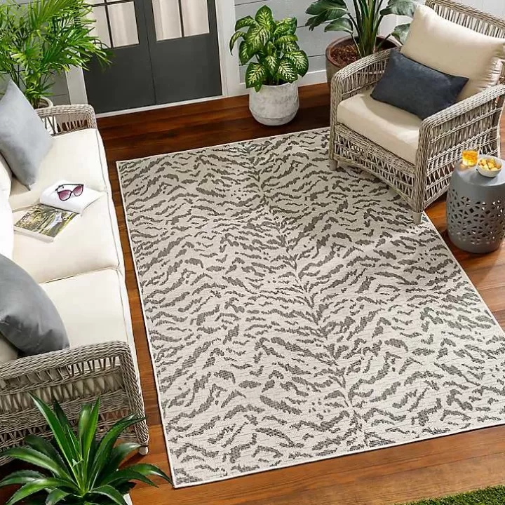 Online Black Ravello Outdoor Rug, 7x10 Outdoor Rugs