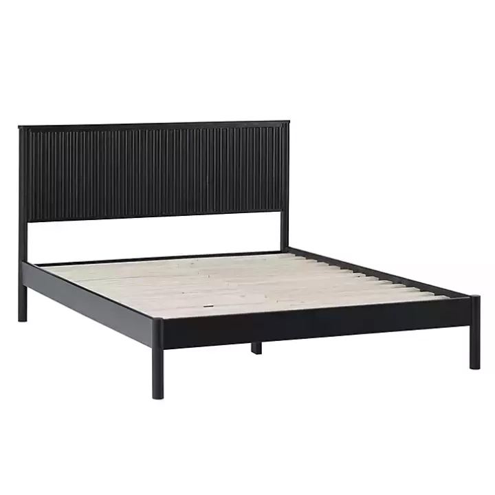 New Reeded Headboard Queen Bed Beds & Headboards