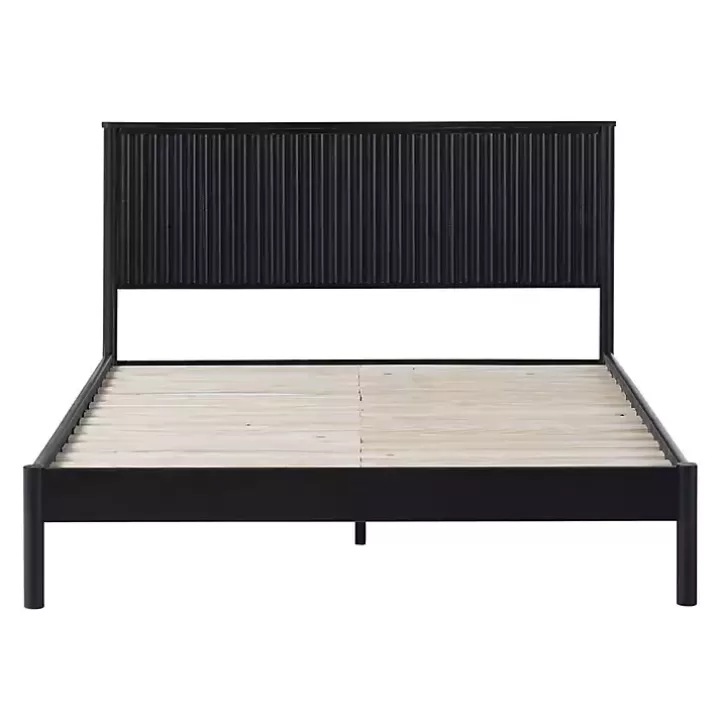 New Reeded Headboard Queen Bed Beds & Headboards