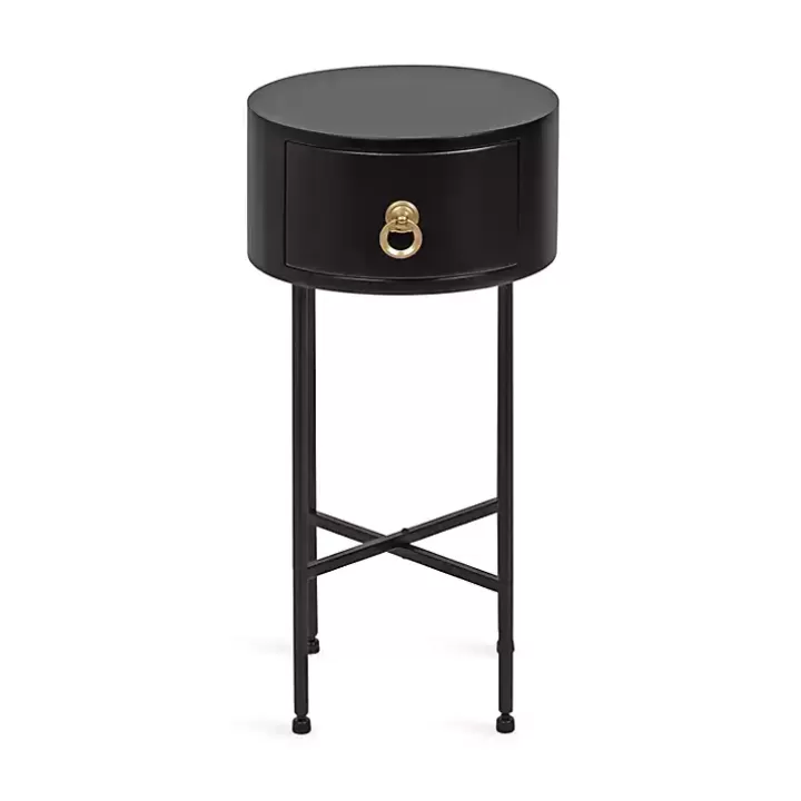 Discount Round Decklyn Accent Table Accent & End Tables