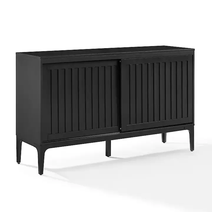 Flash Sale Slatted Sliding Door Sideboard Cabinets & Sideboards