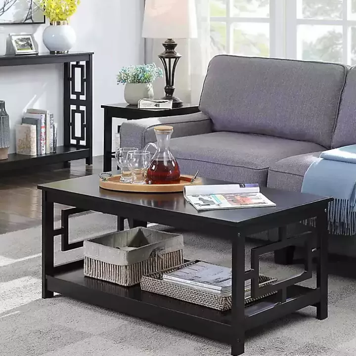 Best Square Cut-Out Sides Coffee Table Coffee Tables