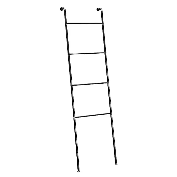 Discount Steel 4-Bar Leaning Towel Ladder Bathroom Accessories