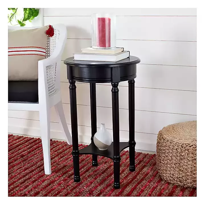 Sale Tegan Round Accent Table Accent & End Tables