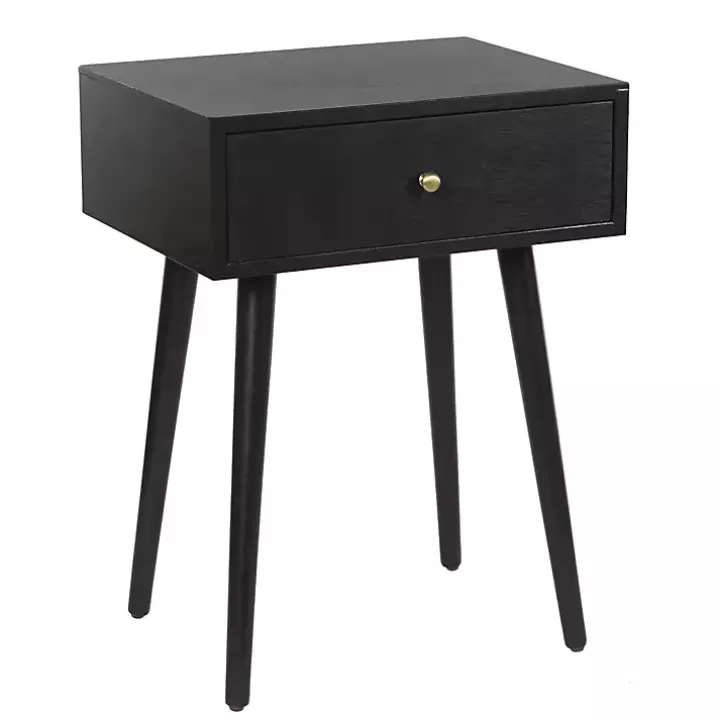 Cheap Wood 1-Drawer Arthur Accent Table Accent & End Tables