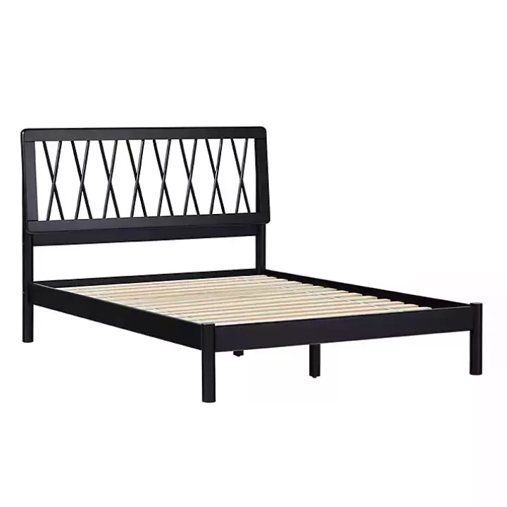 Clearance Wood Spindle Headboard Full Bed Beds & Headboards