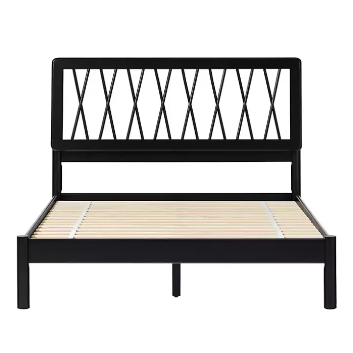 Clearance Wood Spindle Headboard Full Bed Beds & Headboards