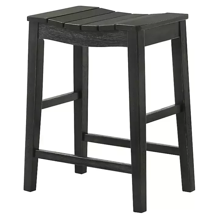 New Wood Whitcombe Counter Stools, Set of 2 Bar Stools & Counter Height Stools