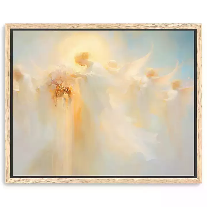 Outlet Blessings From on High Framed Canvas Print, 26x32 Canvas Art