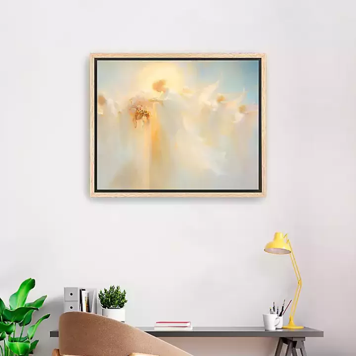 Outlet Blessings From on High Framed Canvas Print, 26x32 Canvas Art