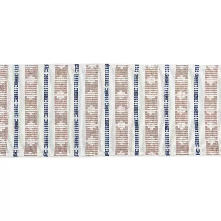 Store Blue and Stone Diamond Table Runner, 108 in. Table Linens