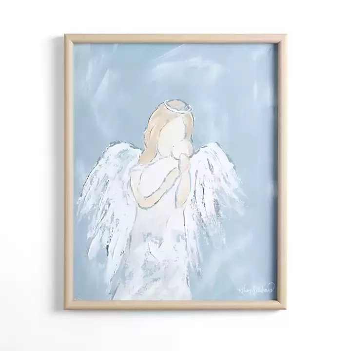 Store Blue Angel I Framed Art Print Framed Art