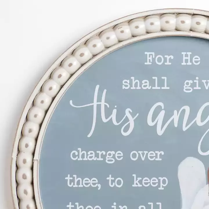Best Sale Blue Angel Psalm Framed Wall Plaque Wall Quotes & Signs