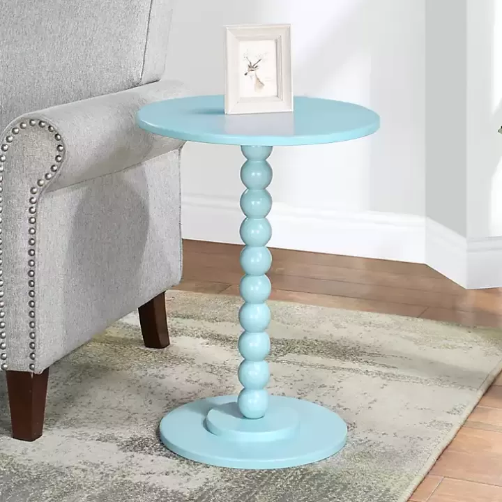 Sale Beaded Spindle Accent Table Accent & End Tables