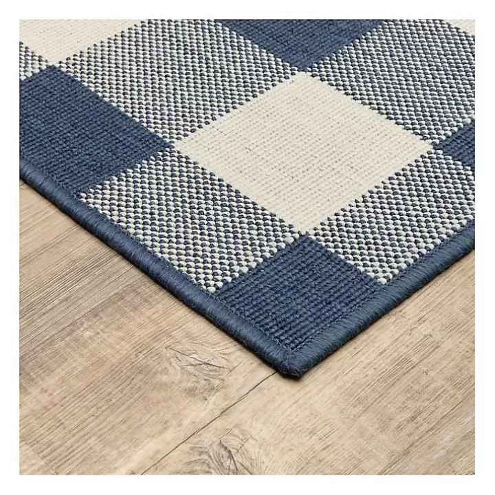 Sale Buffalo Check Outdoor Accent Rug, 2x3 Outdoor Rugs