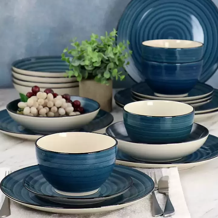 Outlet Gia Stoneware 24-pc. Dinnerware Set Dinnerware