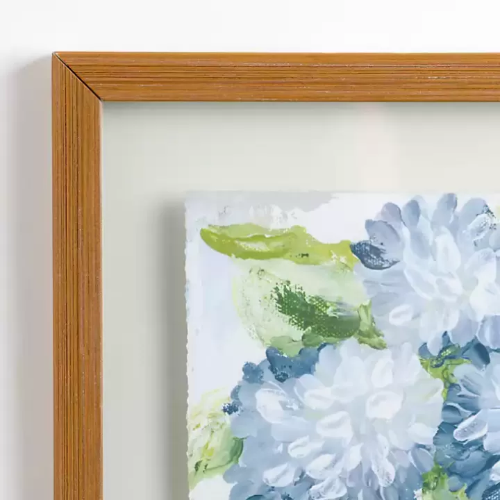 Outlet Blue Hydrangea Blooms Framed Art Print Framed Art