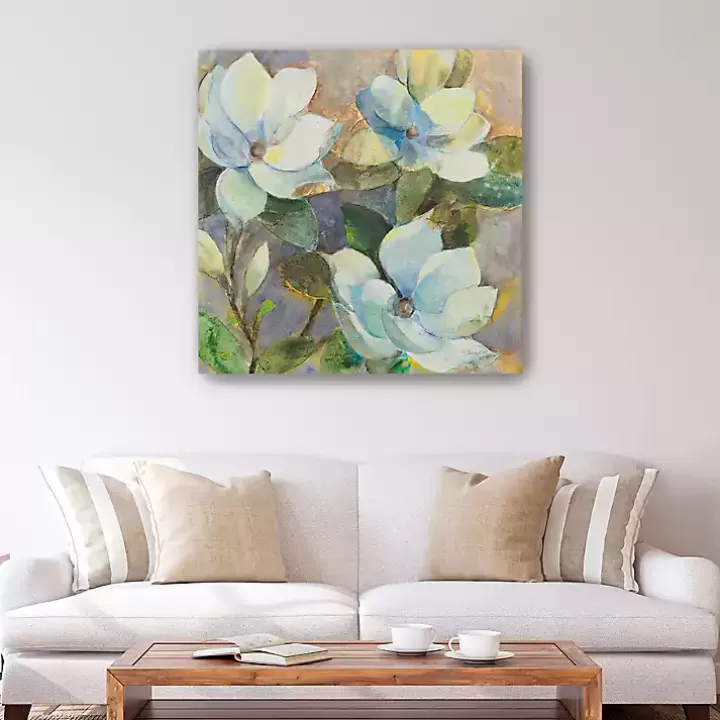 Store Blue Magnolias Canvas Art Print Canvas Art