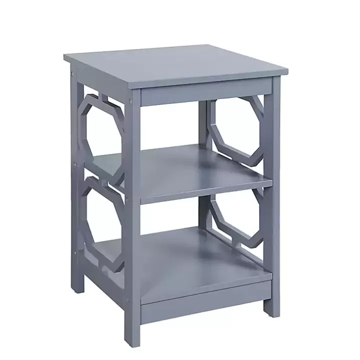 Store Octagon 2-Shelf Accent Table Accent & End Tables