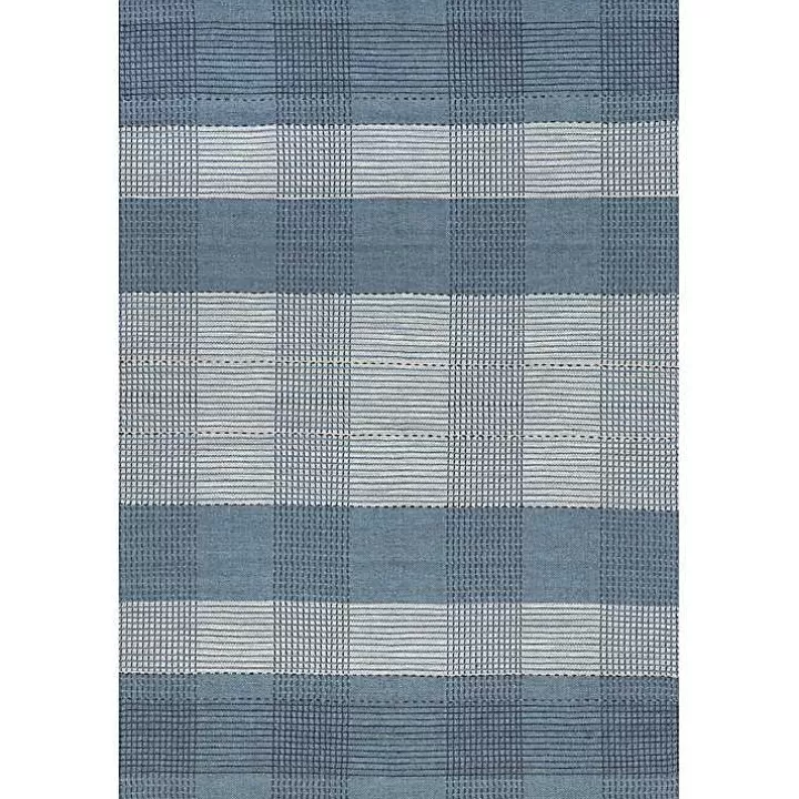 Outlet Plaid Emily Henderson x RugsUSA Area Rug, 6x9 Area Rugs