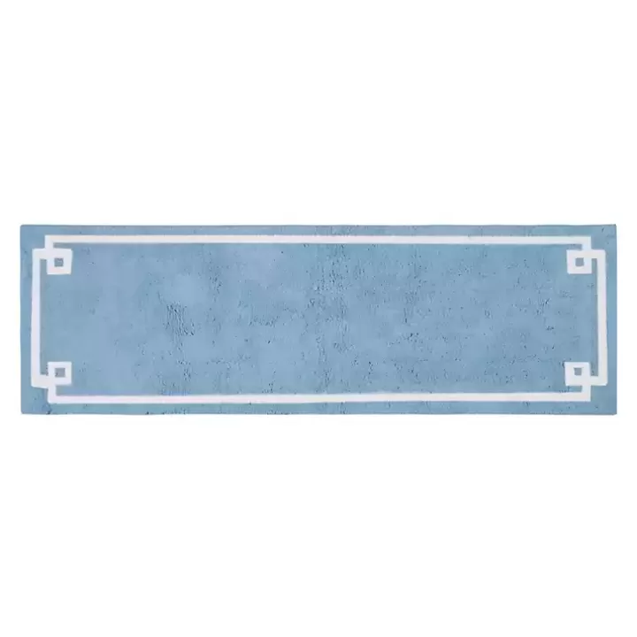Cheap Simple Trim Cotton Tufted Bath Mat, 72 in. Bathroom Rugs