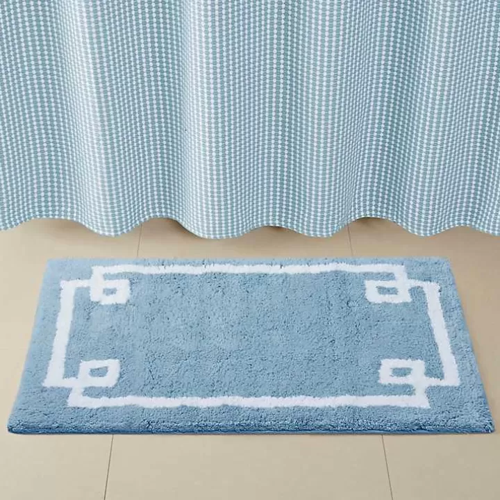 Sale Simple Trim Cotton Tufted Bath Mat, 40 in. Bathroom Rugs