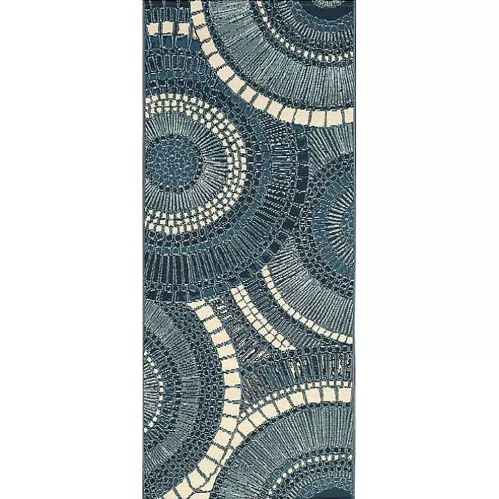 Online Spheres Indoor/Outdoor Runner, 1x4 Outdoor Rugs