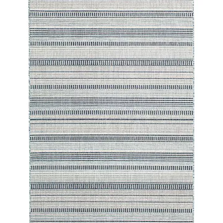 Shop Striped Lava Indoor/Outdoor Area Rug, 5x7 Outdoor Rugs