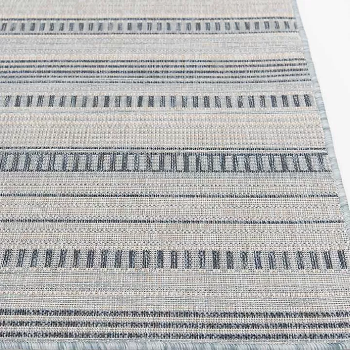 Shop Striped Lava Indoor/Outdoor Area Rug, 5x7 Outdoor Rugs