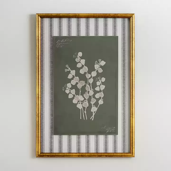 Clearance Botanical Stripes III Framed Art Print Framed Art