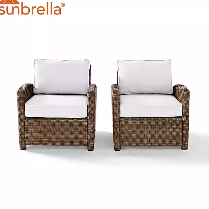 Fashion Bren 2-pc. Chair Set with Sunbrella Cushions Outdoor Seating