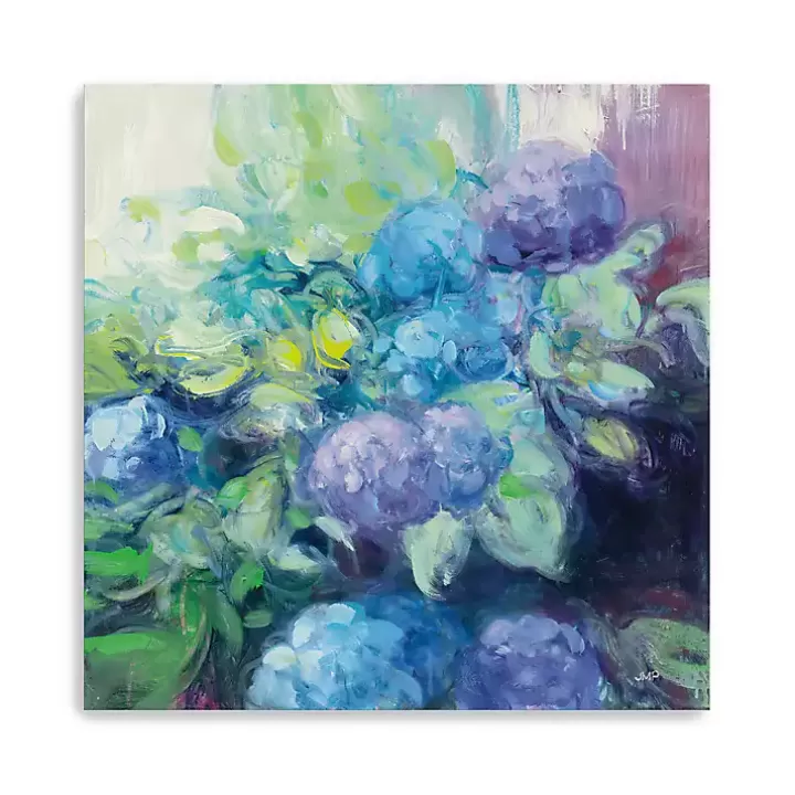 Cheap Bright Blooming Hydrangea Canvas Wall Art Canvas Art