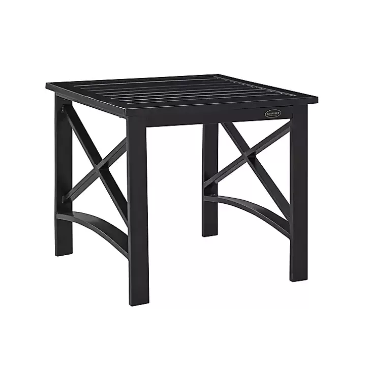 Shop Bronze Metal Dayton Outdoor Side Table Outdoor Tables