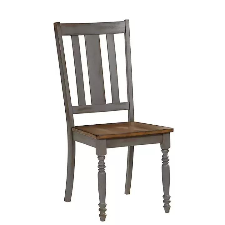 Flash Sale and Gray Wooden Dining Chairs, Set of 2 Dining Chairs