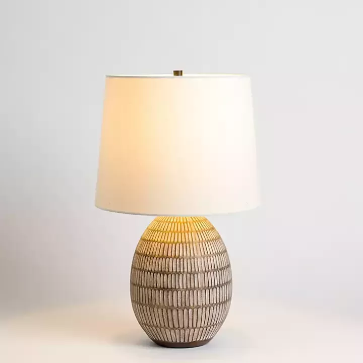 Store and White Carved Ceramic Table Lamp Table Lamps