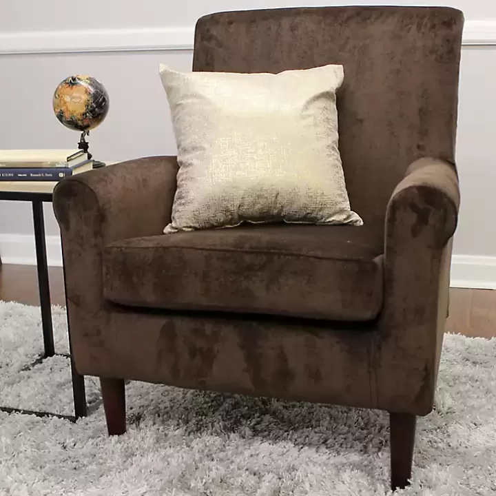 Online Ellen Rolled Arms Accent Chair Accent Chairs