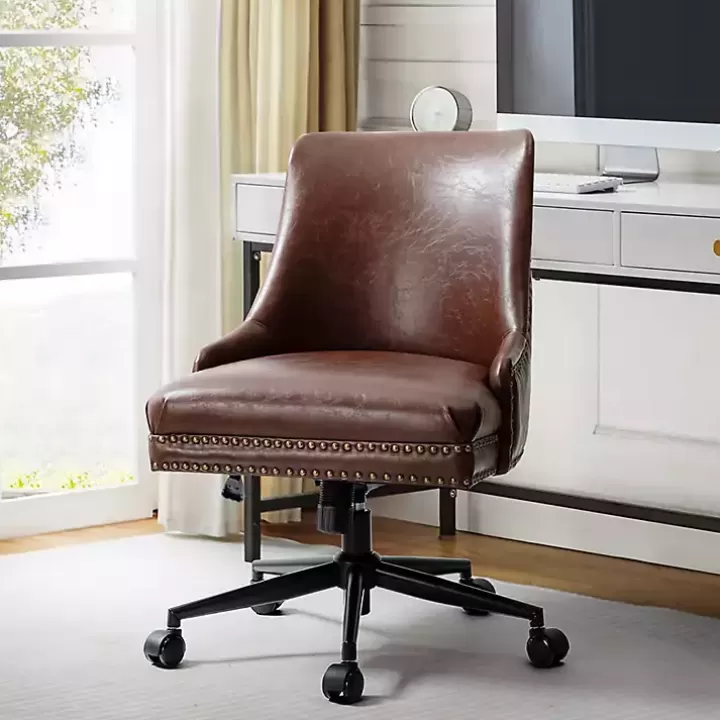 Hot Faux Leather Rocking Office Chair Office Furniture