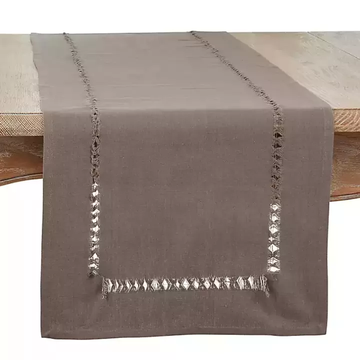 Flash Sale Hemstitch Table Runner Table Linens