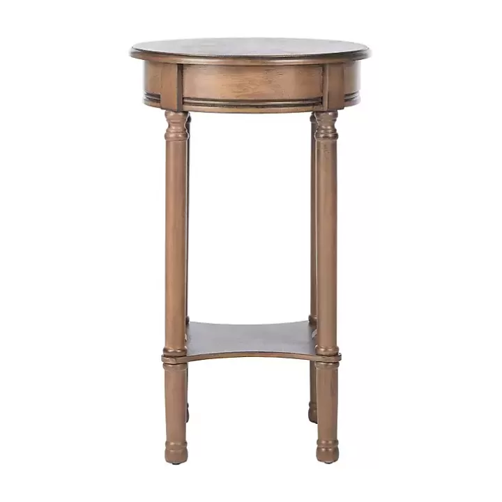 Clearance Tegan Round Accent Table Accent & End Tables