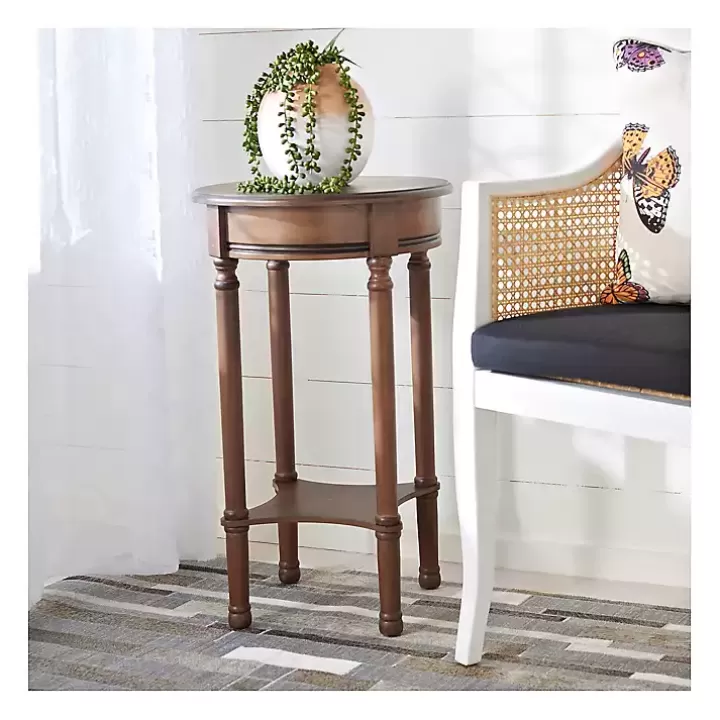 Clearance Tegan Round Accent Table Accent & End Tables