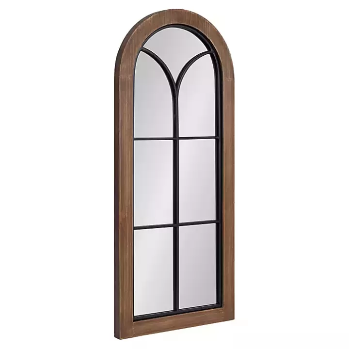 Clearance Windowpane Arch Geoffrey Mirror Decorative Mirrors