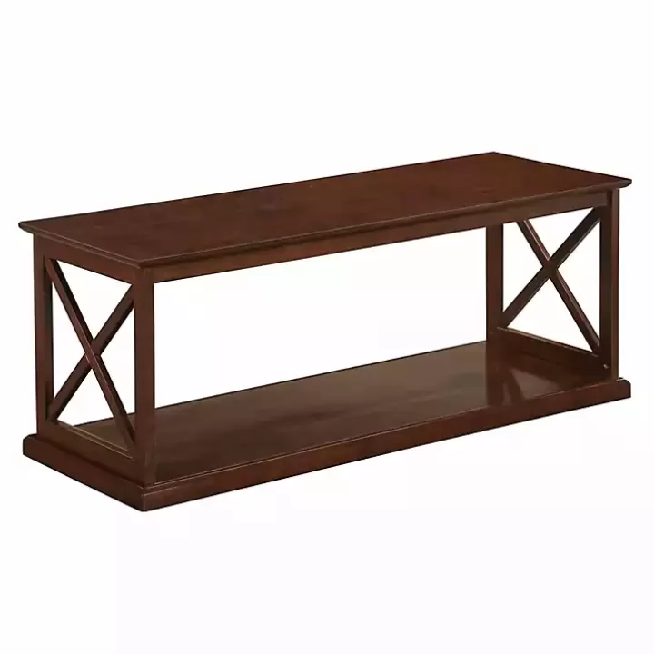 Store Wood Double X Sides Coffee Table Coffee Tables