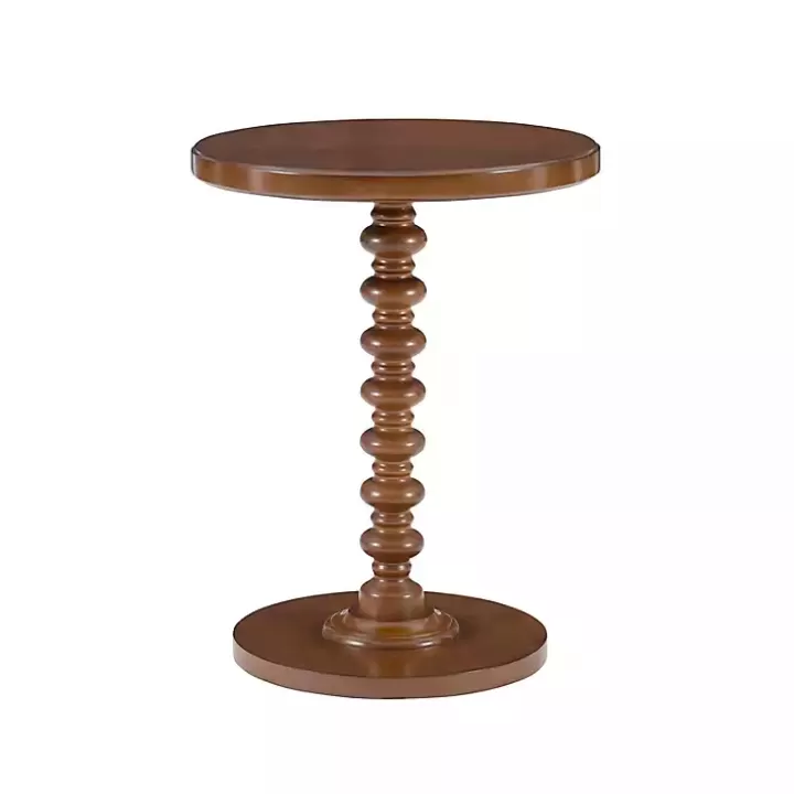 Clearance Wood Spindle Side Table Accent & End Tables