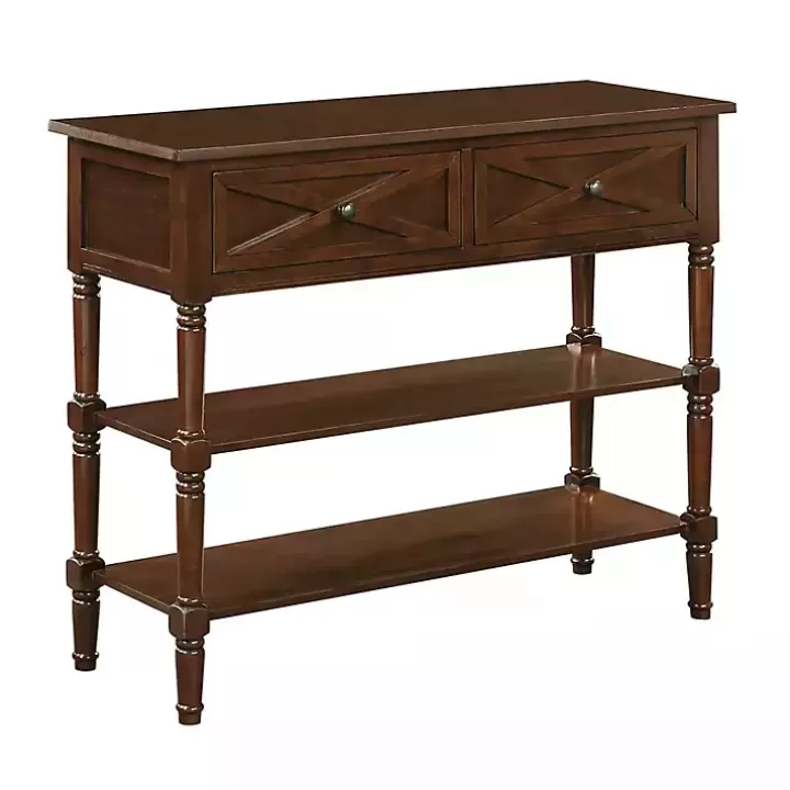 Outlet Wood Traditional Console Table Console Tables