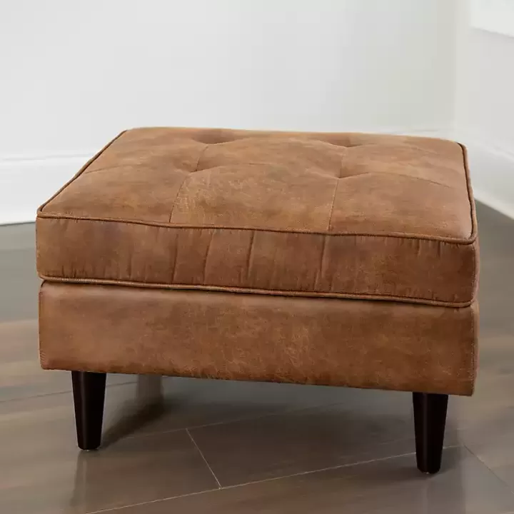 Hot Wyatt Faux Leather Ottoman Benches & Ottomans