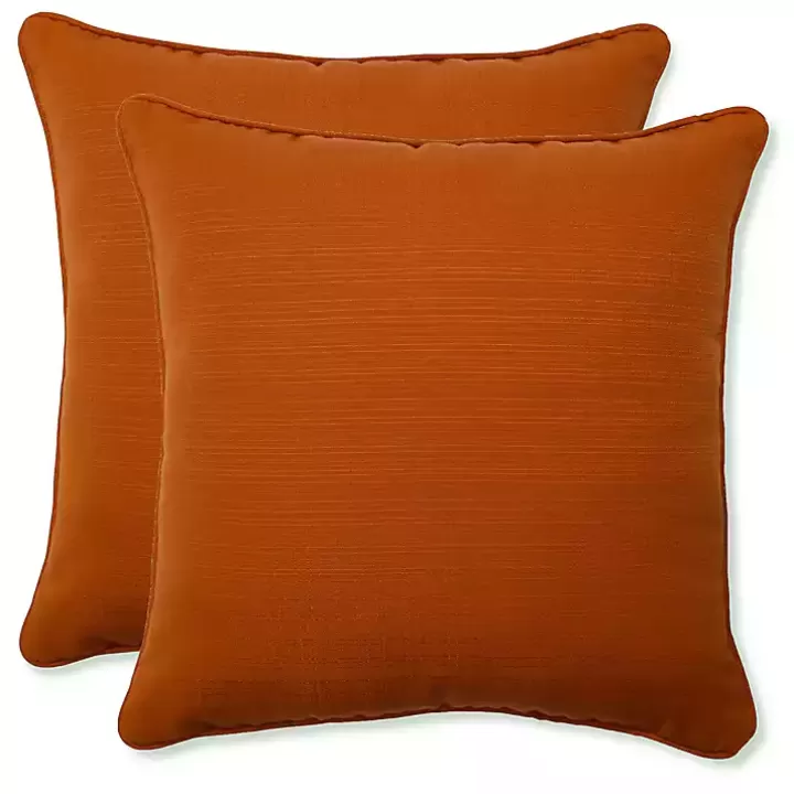 Online Burnt Outdoor Pillows, Set of 2 Outdoor Cushions & Pillows