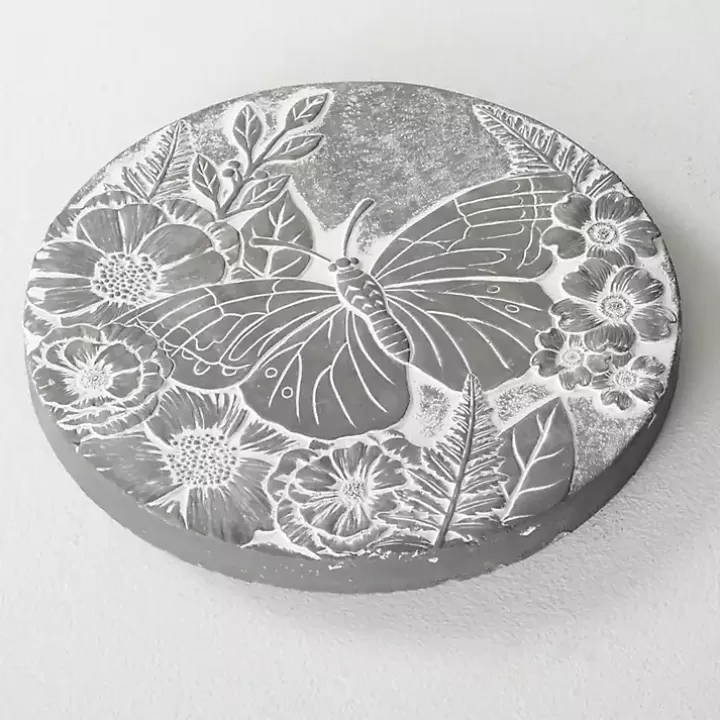 Flash Sale Butterfly Cement Stepping Stone Garden Decor