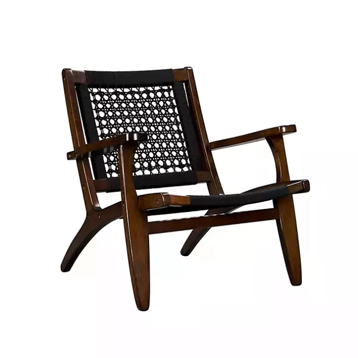 Shop Cappuccino Woven Accent Chair Accent Chairs