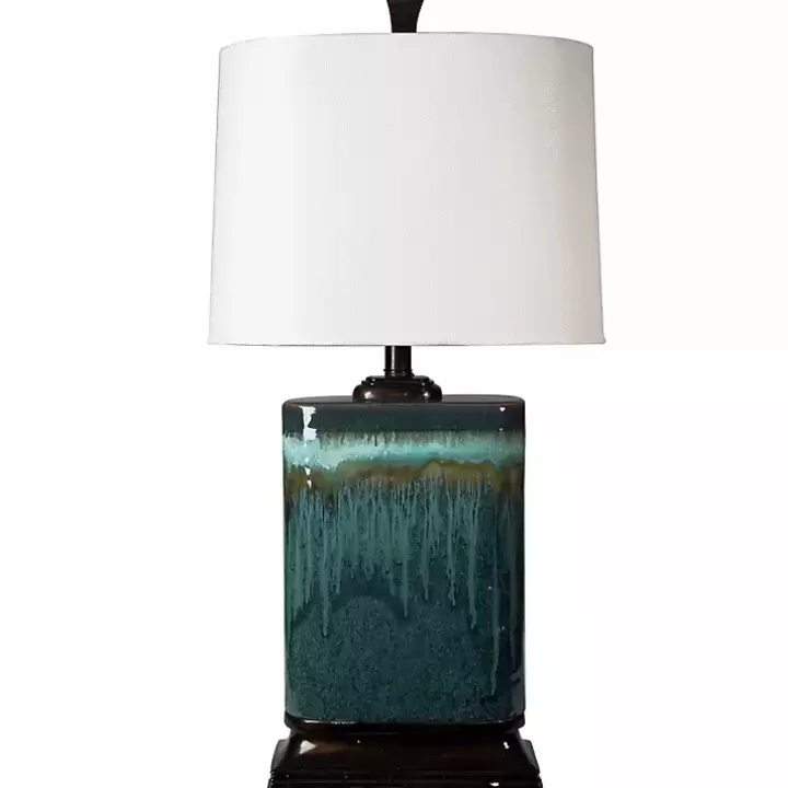 Shop Carolina Blue Ceramic Table Lamp Table Lamps